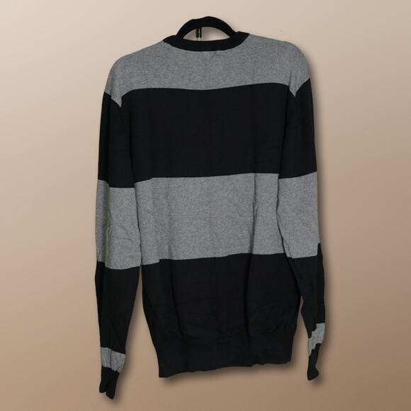 LRG Men's Black/Gray Crewneck Sweater - Size Large - Picture 6 of 6